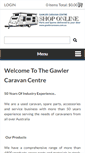 Mobile Screenshot of gawlercaravans.com.au